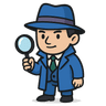 Detective magnifying